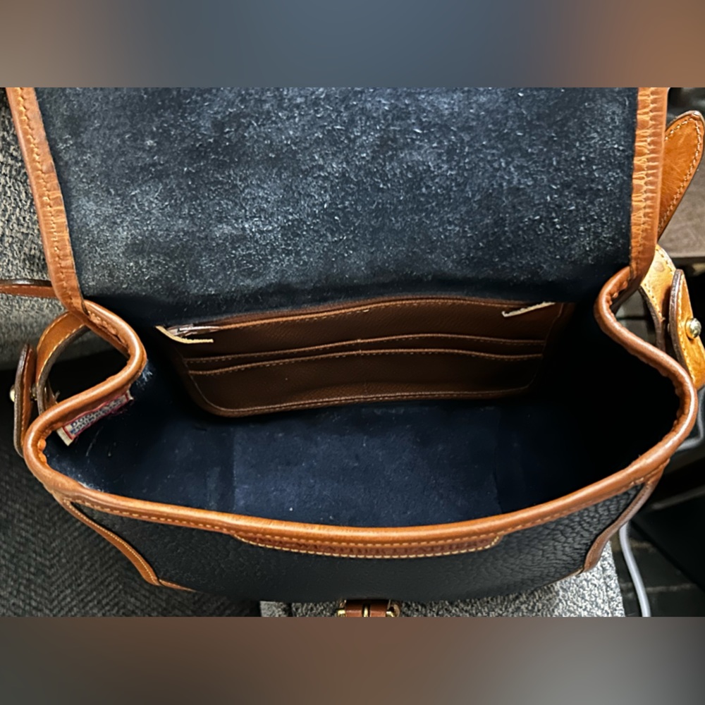 SOLD $65 Dooney & Bourke Vintage Crossbody/Shoulder Bag. All Weather Leather. - Picture 7 of 15